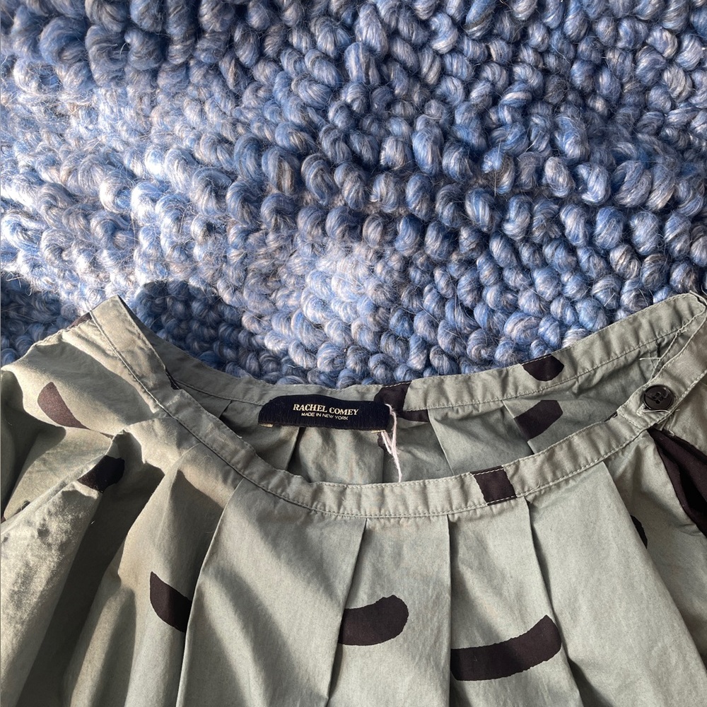 Rachel Comey sage green and black skirt - Picture 2 of 5